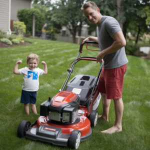 Single Dad Helps Older Woman Mow Her Lawn, Soon Gets a Call from Her Lawyer